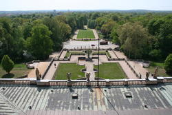 View from Orangery Palace Terrace, Sanssouci Park