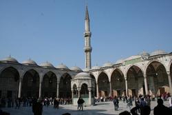 Courtyard, Sultanahmet Camii
