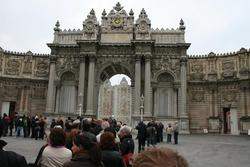 Gate of the Sultan, Dolmabah&ccedil;e Palace