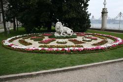 Statue of Lion, Dolmabah&ccedil;e Palace Gardens