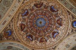 Ceiling, Ceremonial Hall, Dolmabah&ccedil;e Palace