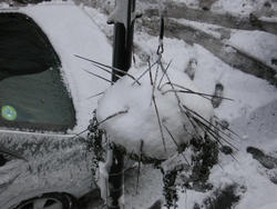 I'm covered in snow :-)