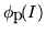 $\phi_p(I)$
