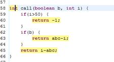 Method exit point highlighting