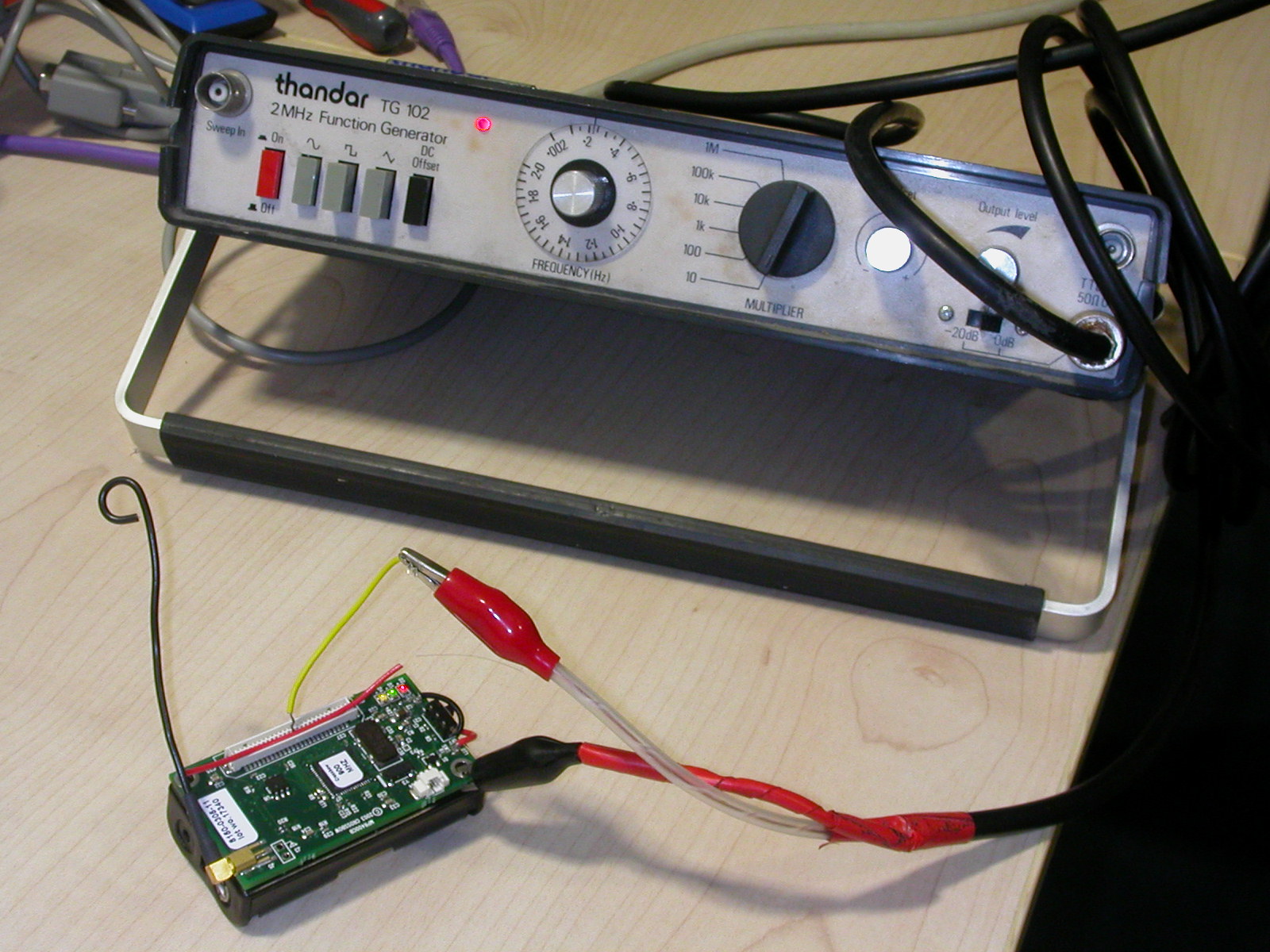 Function generator and MICA2
