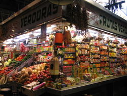 Fruit shop, La Boqueria