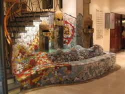 Entrance to Hotel Gaudi (aptly named !!!)