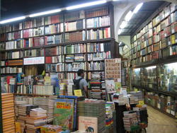 An interesting bookshop (Barcelona had lots of bookshops :-))
