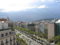 View from Terrace, Casa Milà