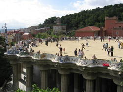 Terrace, Parc Güell