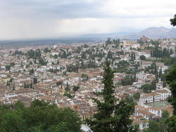 View of Granada, Palacio de Generalife