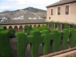 Entrance to Alhambra palace