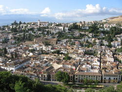 View of Albaicín, Alhambra