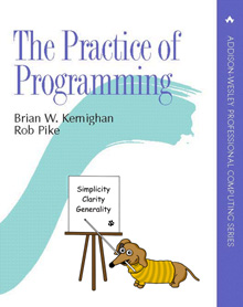 The Practice of Programming: cover image