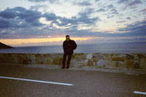 Jeremy and the sunset, Punta di Cataraghiu