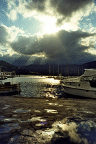 The harbour at St. Florent