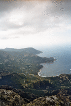 Looking SW from the summit of Capo di a Veta towards Capo a u Cavallo