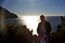 Jeremy on the Scandola peninsula