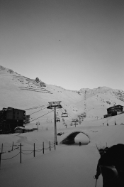 15.01.2003, Under the bridge to the ski-lift