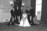 Steve and Suni Norman, Simon Sleight, Amy Goodall, Jeremy and Helen, Richard Goodall, Rachel Sleight, Karim and Sue Ally