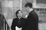 Things start to get tense - Dawn consoles groom