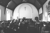 The church from the back
