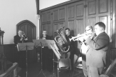 Karelia Brass Quintet during the signing