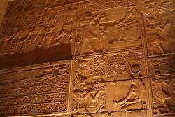 Relief of a Ptolemaic king, Philae