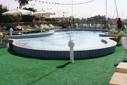 Swimming pool on the deck