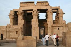 Kom Ombo is the only temple with two entrances