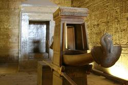Inside the sanctuary, Edfu