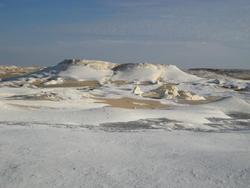 Aaah, just rocks, no wonder it's called the white desert