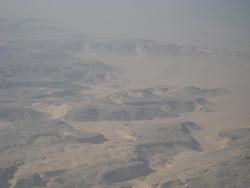 Desert, taken from the flight