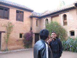 Hemmant and Muthu sharing a joke