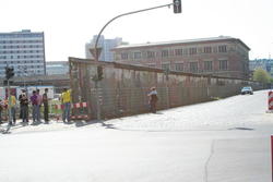 Some remains of the Infamous wall