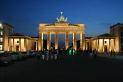 Brandenburger Tor at night