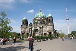 Berlin Cathedral (with TV tower in the background)