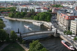 View from top of Berlin Cathedral