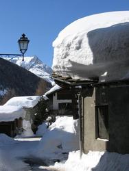 To give a perspective as to the amount of snow !!!