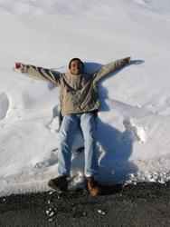 Aah, the comfort of snow