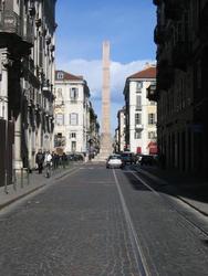 My middle of the road snap :-) - on Via Della Consolata (looking towards Piazza Savoia)