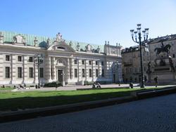 Biblioteca Nazionale di Torino, Piazza Carlo Alberto