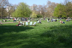 Enjoying the sun,  St. James's Park