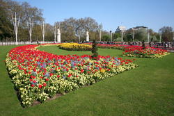 Outside Buckingham Palace