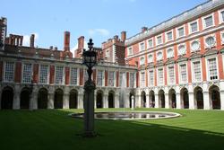 Fountain Court (designed by Sir Christopher Wren)