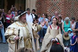 Mock wedding of Henry VIII and Katherine Parr