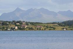View from Portree Harbour, IoS