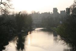 View from the bridge across River Avon